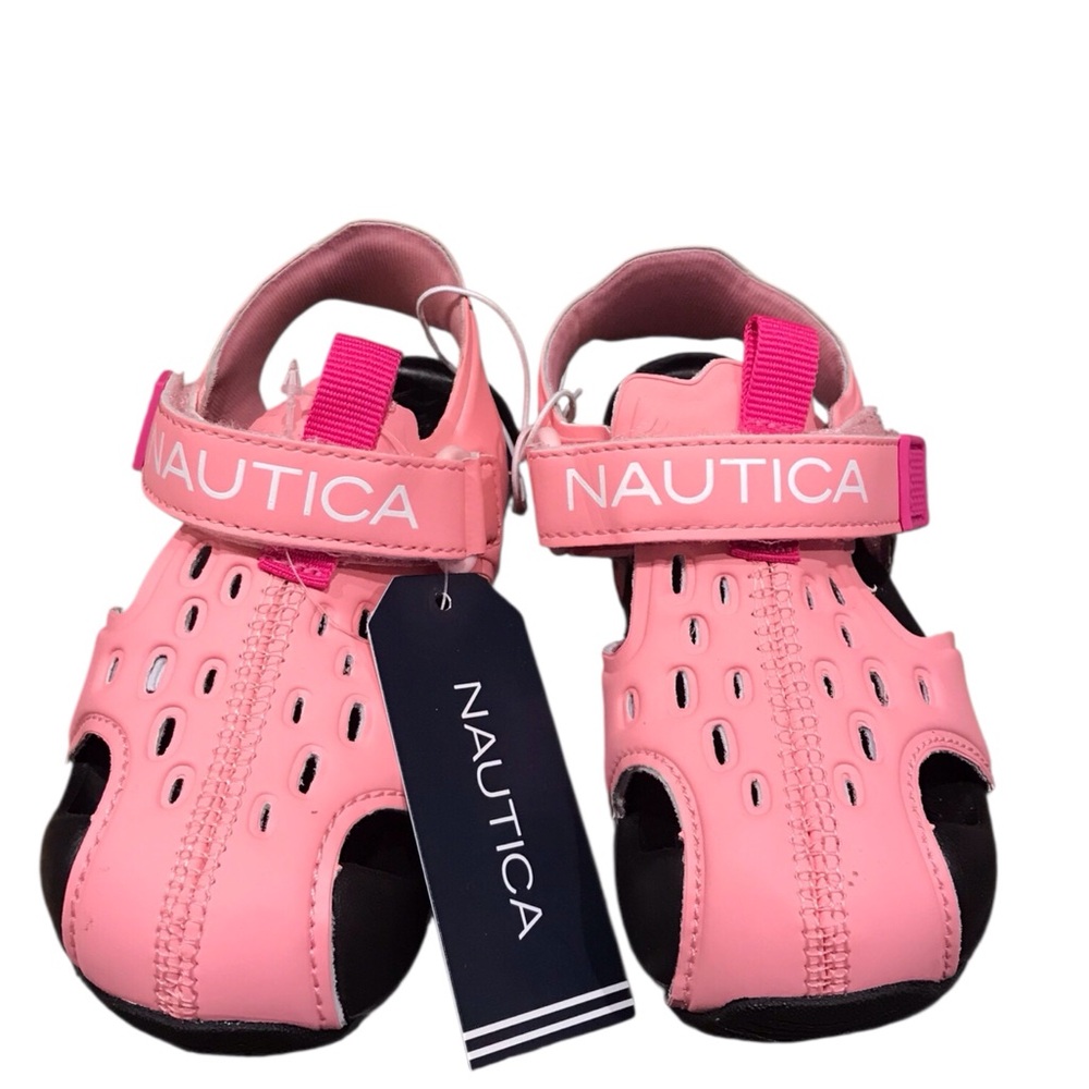 Nautica Pearl 3 Sandals Beach Water Shoes Toddler‎ Girl's Size 7  Pink NWT